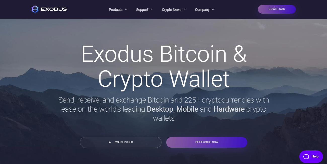 Exodus web3 wallet banner
